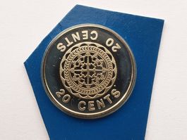 20 Cents 1977 FM PP Salomon Inseln