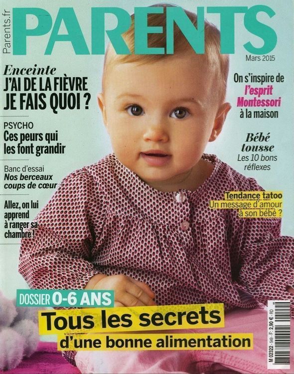 9 Numéros PARENTS MAGAZINE - Français (Gebraucht) in Genève für CHF 12