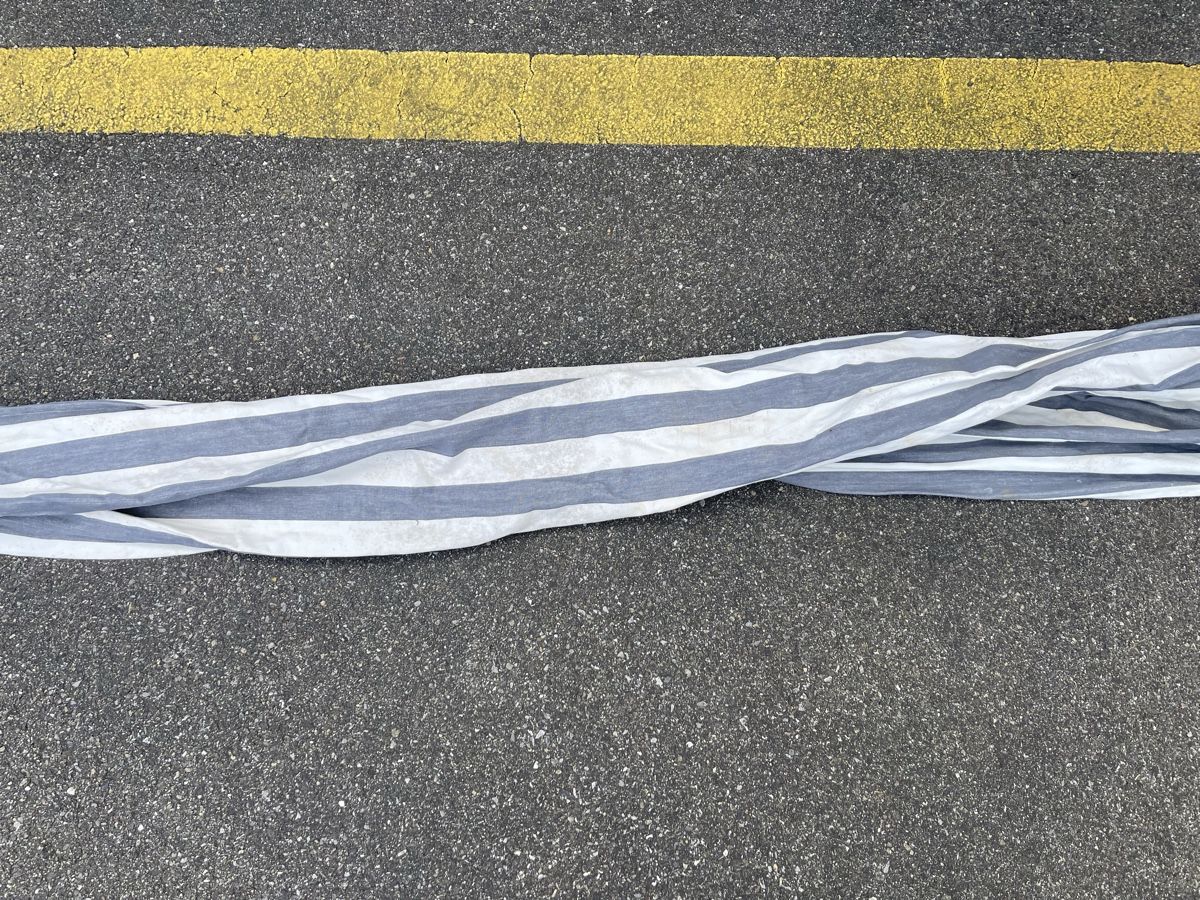 Amache: Hängematte gestreift Baumwolle – Usato da Wängi venduto da Bmo 3