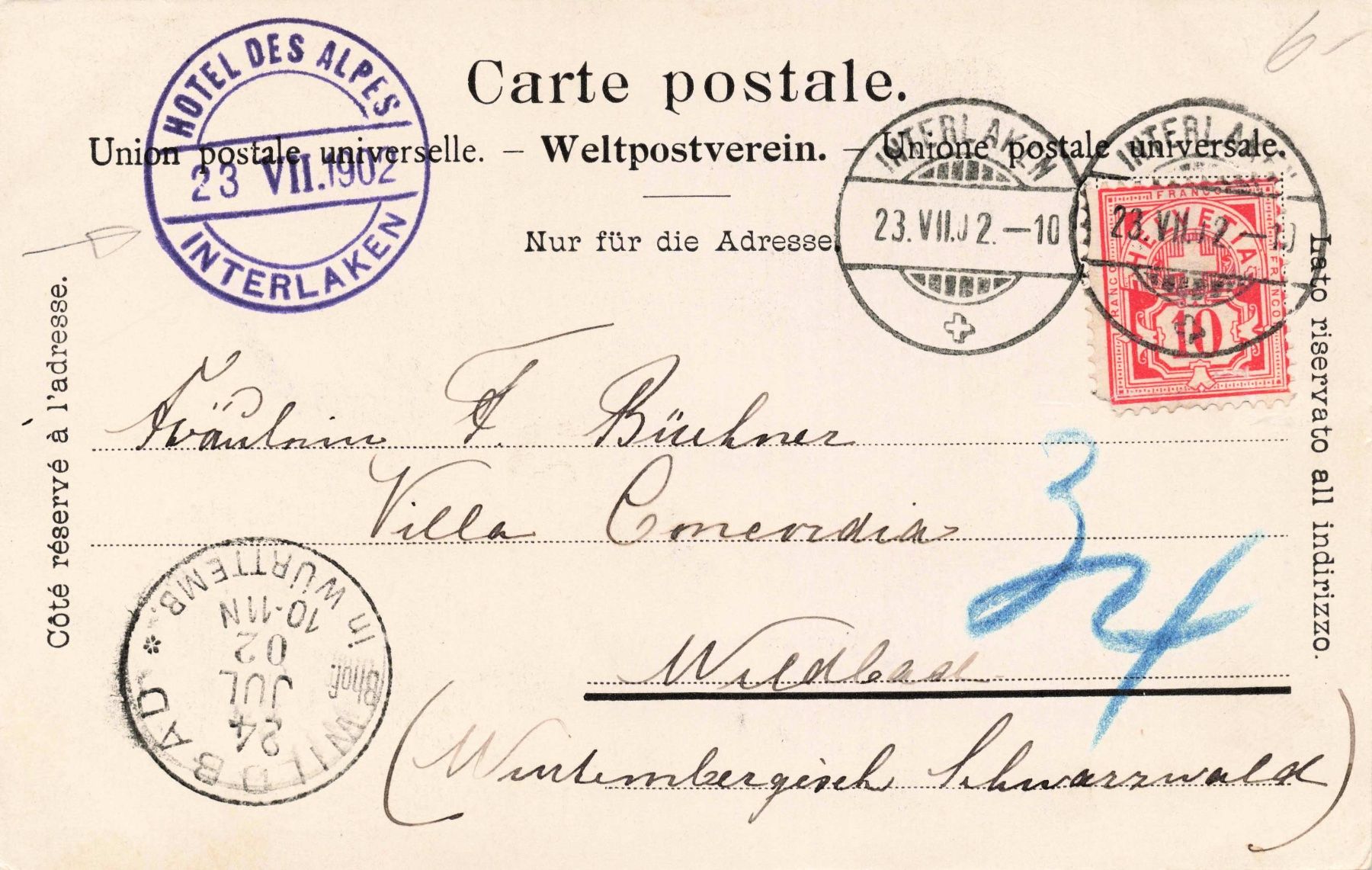 Cartes postales: Trümmelbach – D'occasion à Biasca par Blenio71 1