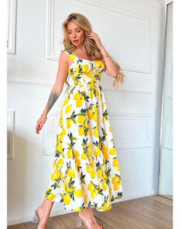 Robe d'été à citrons🍋