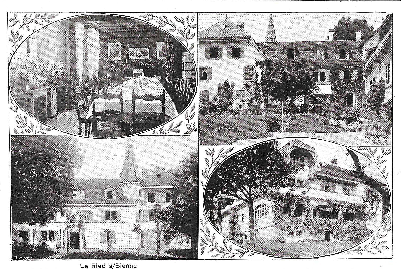 Cartoline postali: Biel-Bienne - Le Ried – Usato da Savagnier venduto da Ne2065