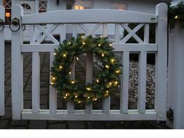 Star Trading LED-Weihnachtskranz Calgary, Ø 50 cm IP44