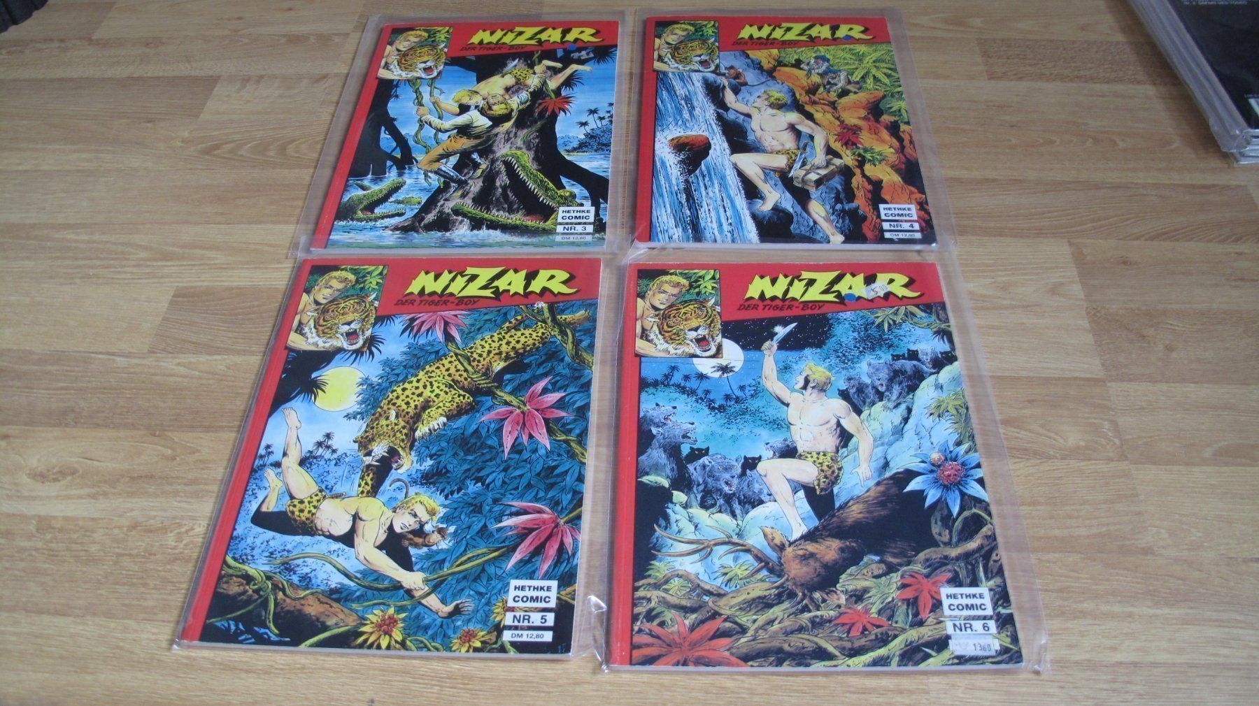 Fumetti: Nizar 4 Comics – Usato da Berg TG venduto da Volker-Kampfgarten