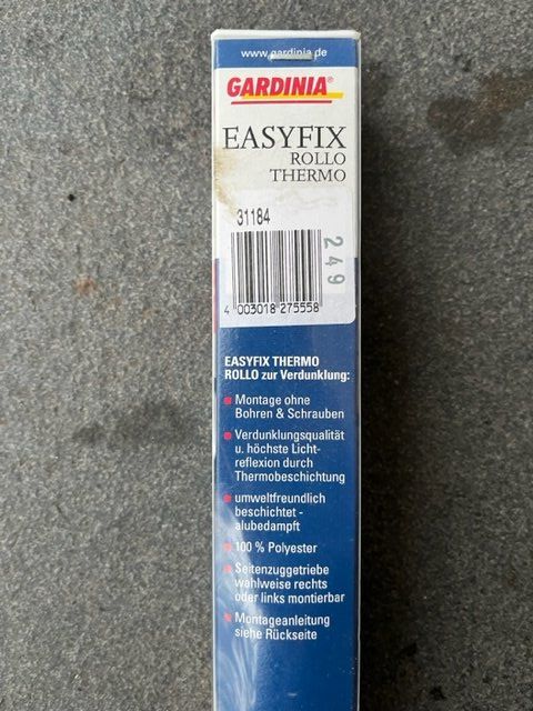 Tende da sole: 1 Stk. Rollo Eassfix  BxH 45 x 150 cm – Nuovo e nell'imballaggio originale da Altbüron venduto da Februar26 3