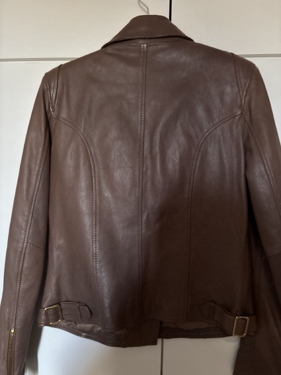 Giacche: Relish Lederjacke, Braun! – Usato da Nebikon venduto da Draga25 4