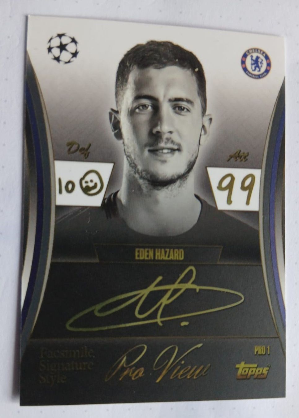 Topps Carte collezionabili: Toops Match Attax Extra Eden Hazard (Pro View) – Nuovo (secondo la descrizione) da Obergösgen venduto da tss_g2bj