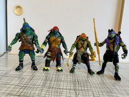 TMNT Teenage Mutant Ninja Turtles action figures set 4 stk