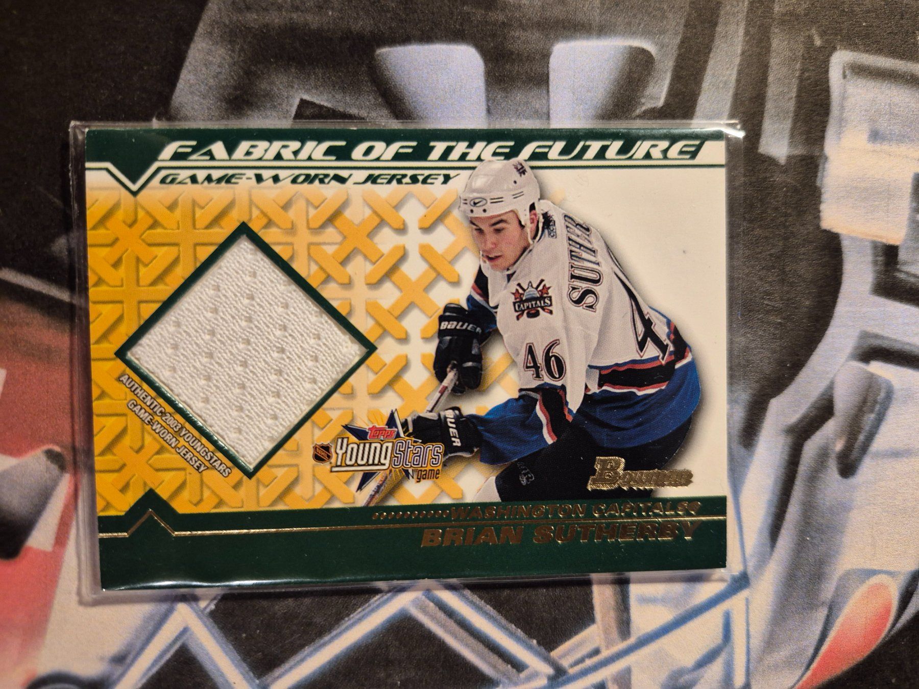 NHL Carte collezionabili: NHL Brian Sutherby Washington Capitals – Usato da Treiten venduto da Sauber73