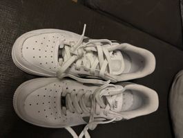 Baskets Nike Air Force 1 blanc argenté taille 38 Laura