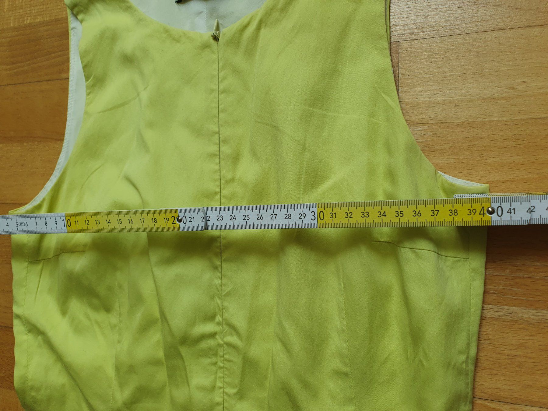 Kleider: Kleid Damen 100% Baumwolle Hellgelb Grösse 36 – Gebraucht aus Kloten von Hektor44 5
