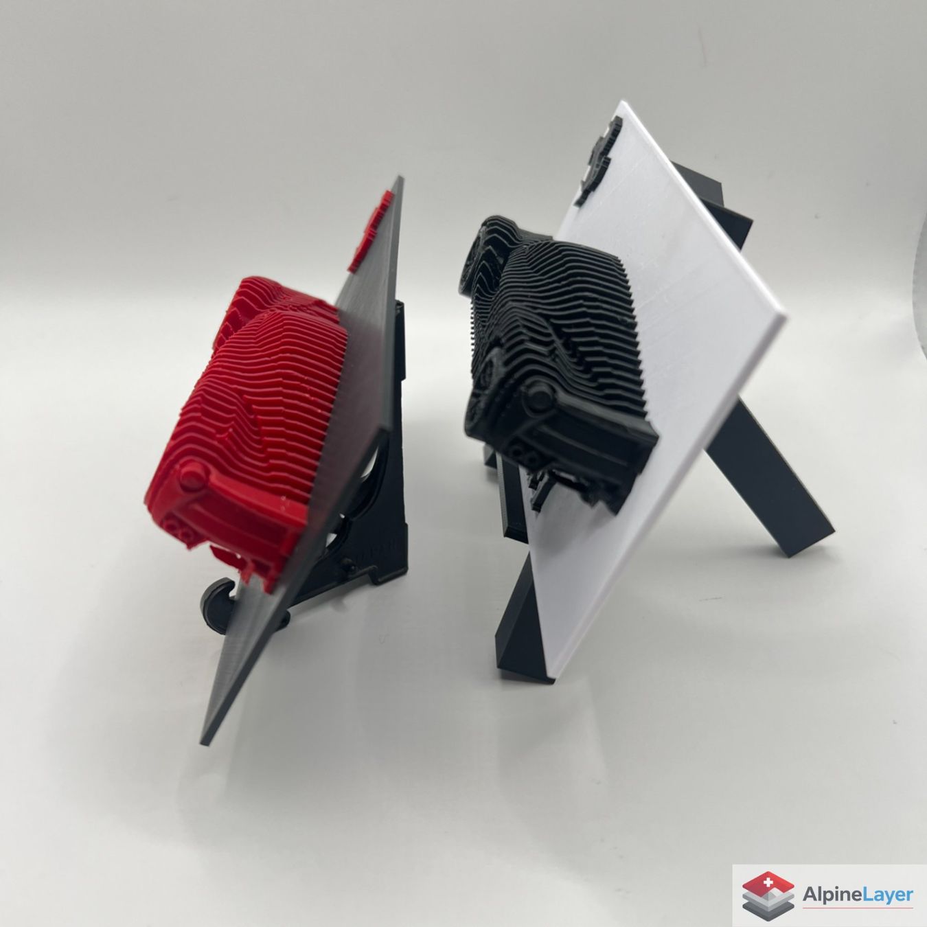 Statuette: LaFerrari Layered Sculpture 3D Printed White Black – Nuovo (secondo la descrizione) da Losone venduto da AlpineLayer 5