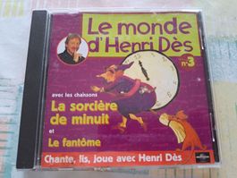 Cd Le monde d'Henri Dès - La sorcière de minuit 