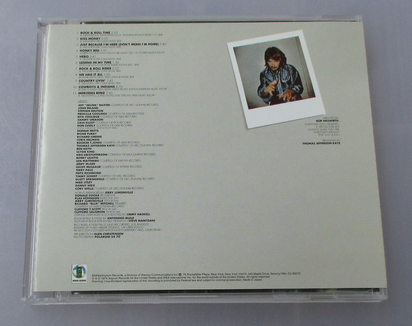 CD: BOB NEUWIRTH - Bob Neuwirth Japan CD – Usato da Wattwil venduto da Muriel11 1