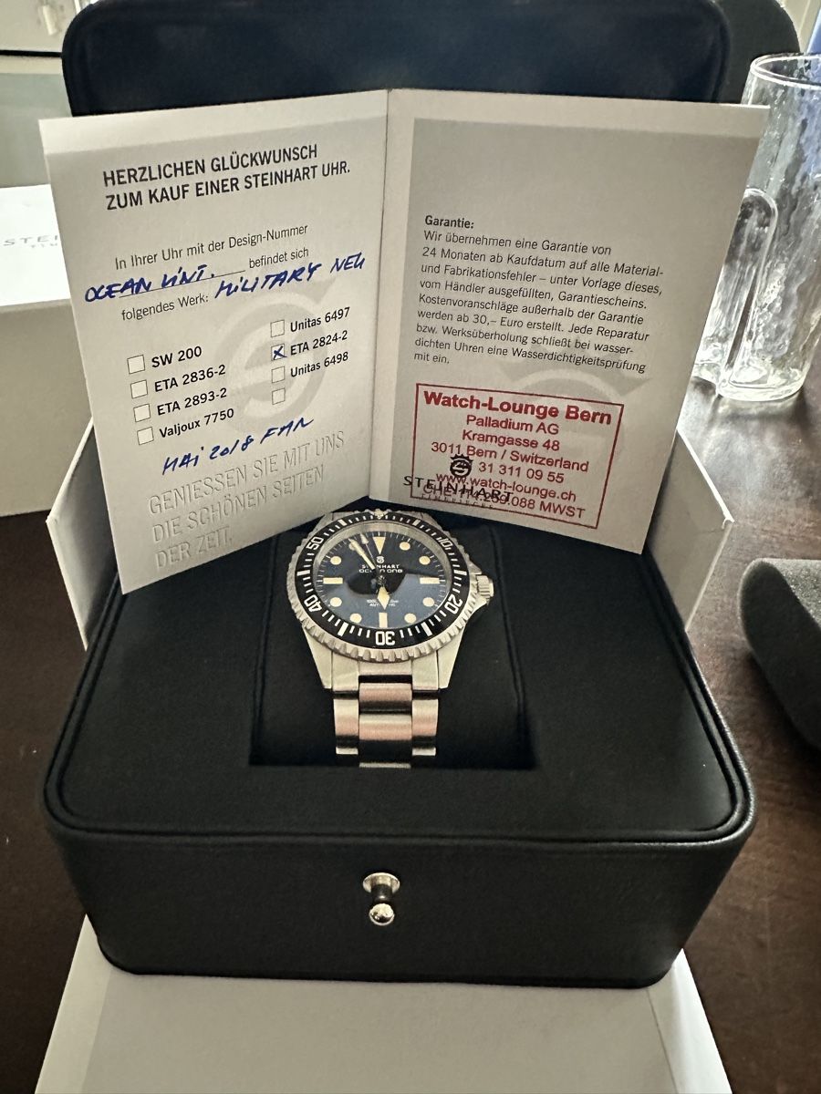 Steinhart Orologi: Steinhart Ocean Vintage Military – Usato da Wädenswil venduto da mlutz74