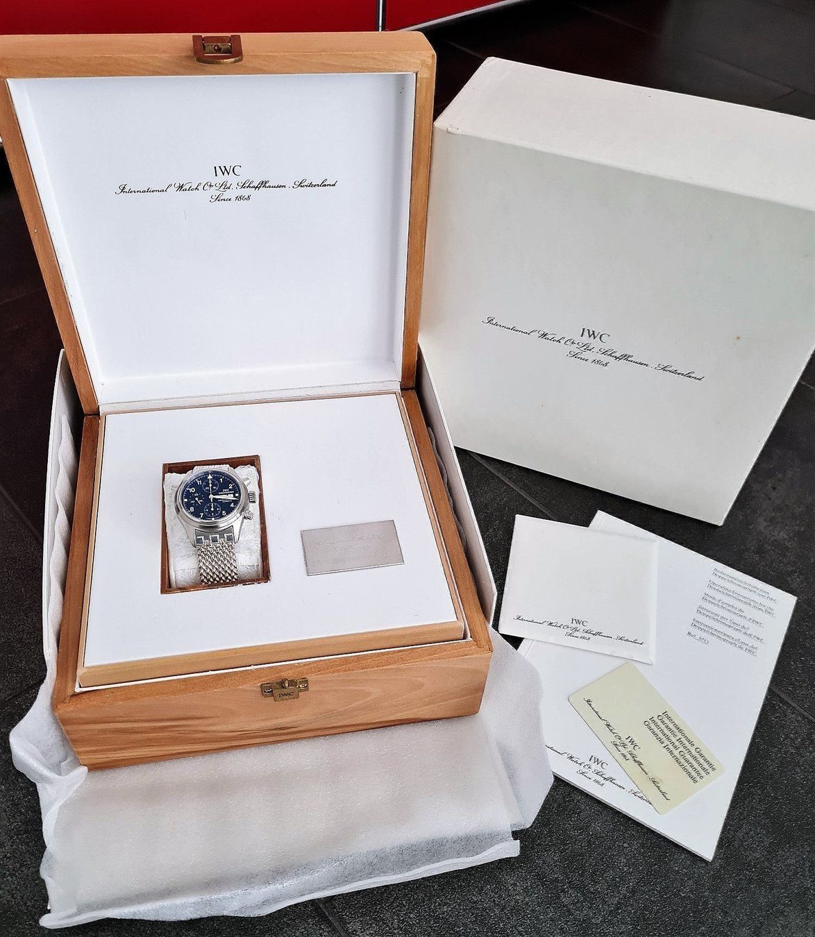 IWC Orologi: IWC Doppelchronograph IW371319 Ref. 3713 – Usato da Dättwil AG venduto da Fope60 6
