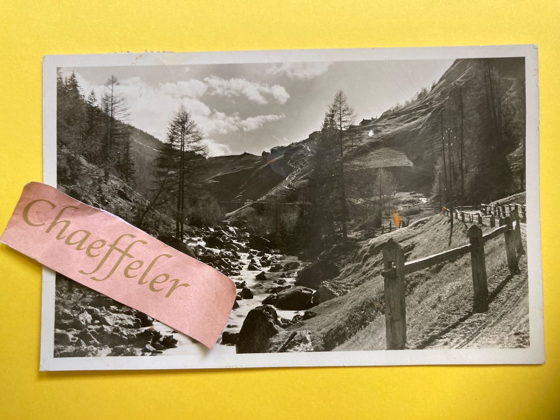 Cartoline postali: 1938 Abend im Samnautal – Usato da Zürich venduto da Chaeffeler