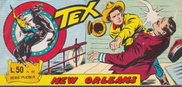 Italian comic strip TEX SERIE PUEBLO # 11 year 1965 NEW ORLE