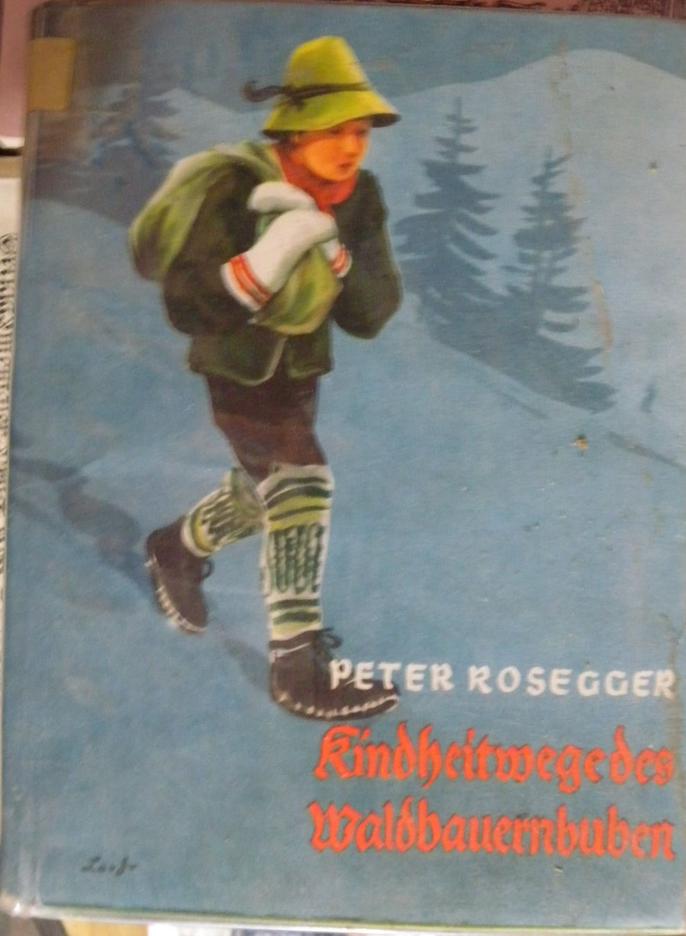Libri: Kindheitwege des Waldbauernbuben, Rosegger – Usato da Hauenstein venduto da davia72