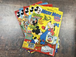 Alte Micky Maus Hefter 1996 comics