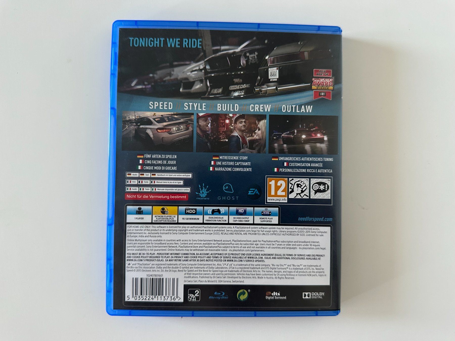 Sony Spiele: Need for Speed Ghost Sony Playstation 4, PS4, PS5 – Neu (gemäss Beschreibung) aus Couvet von nay_prh5 2