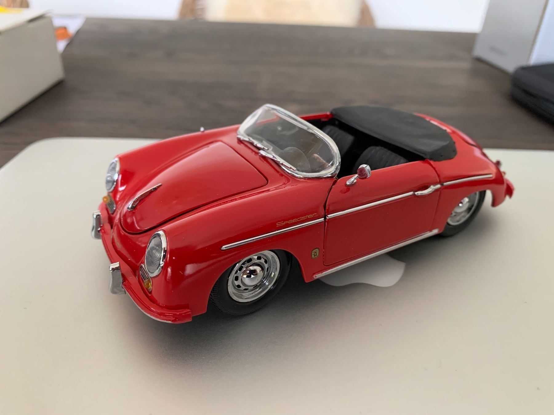 Porsche Modellini d'auto: Asahi Porsche 356 A Speedster 1956 – Nuovo e nell'imballaggio originale da Weesen venduto da Elmax1 7
