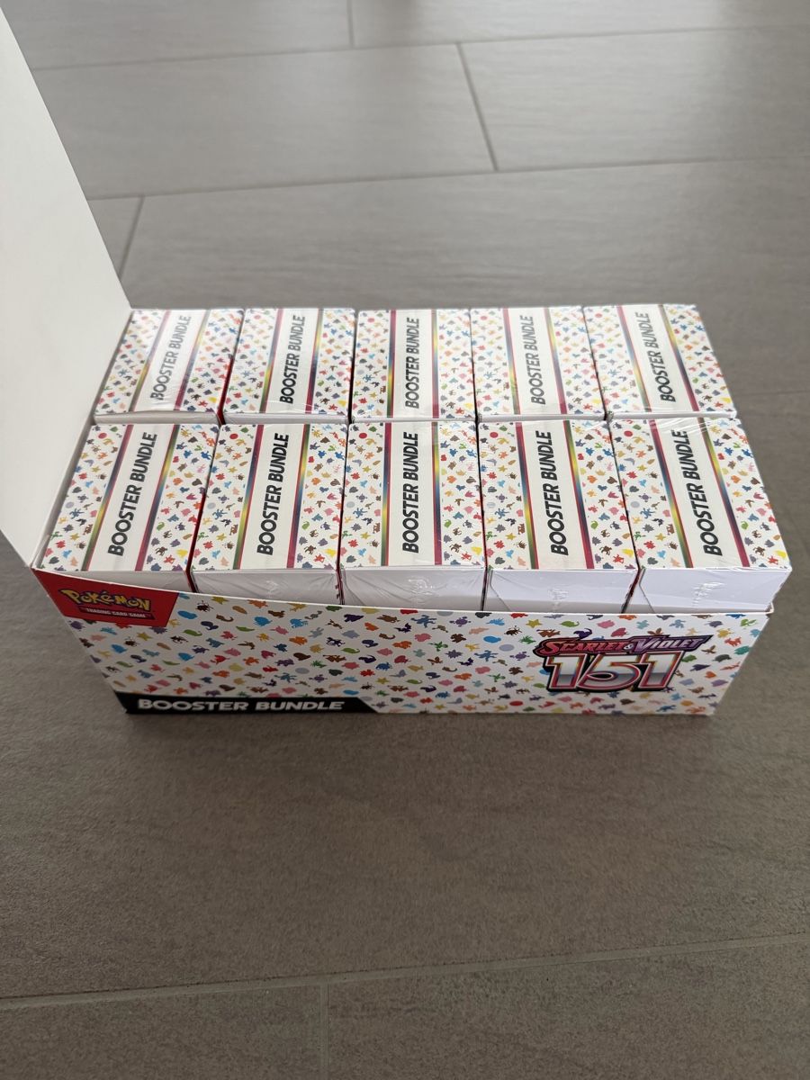 Pokémon Carte collezionabili: 10x Pokemon 151 Booster Bundle (EN) – Nuovo e nell'imballaggio originale da Schaffhausen venduto da solequart 4