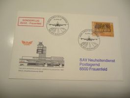1987  Sonderflug  Zürich-Frauenfeld