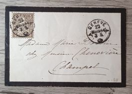 TR48 Enveloppe + Timbre Suisse