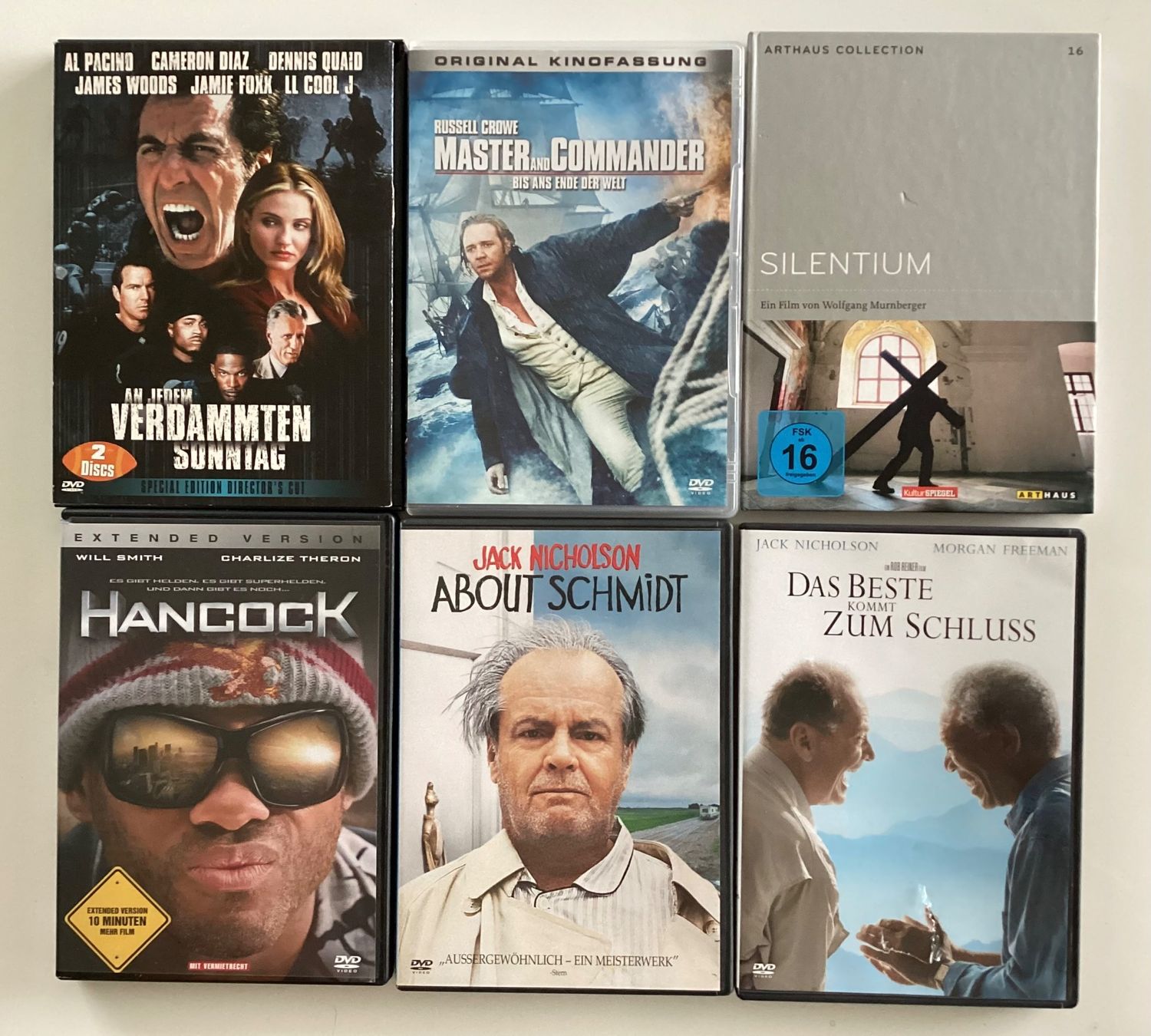 Tous les DVDs: DVD 6 Stück – D'occasion à Wagen par papai1