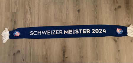 ZSC Lions Match Schal "Schweizer Meister 2024" Top!