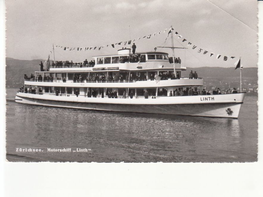 Ansichtskarten: MS Linth 1952 – Gebraucht aus Bürglen TG von StampGraf