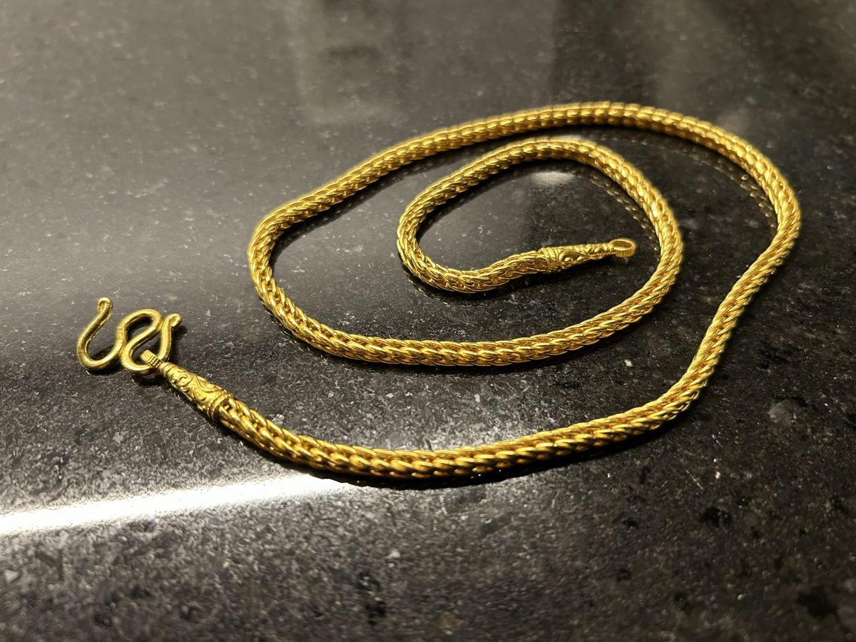 Catenine: Goldkette 23 Karat Neuwertig – Nuovo e nell'imballaggio originale da Bern venduto da wow_wow 3