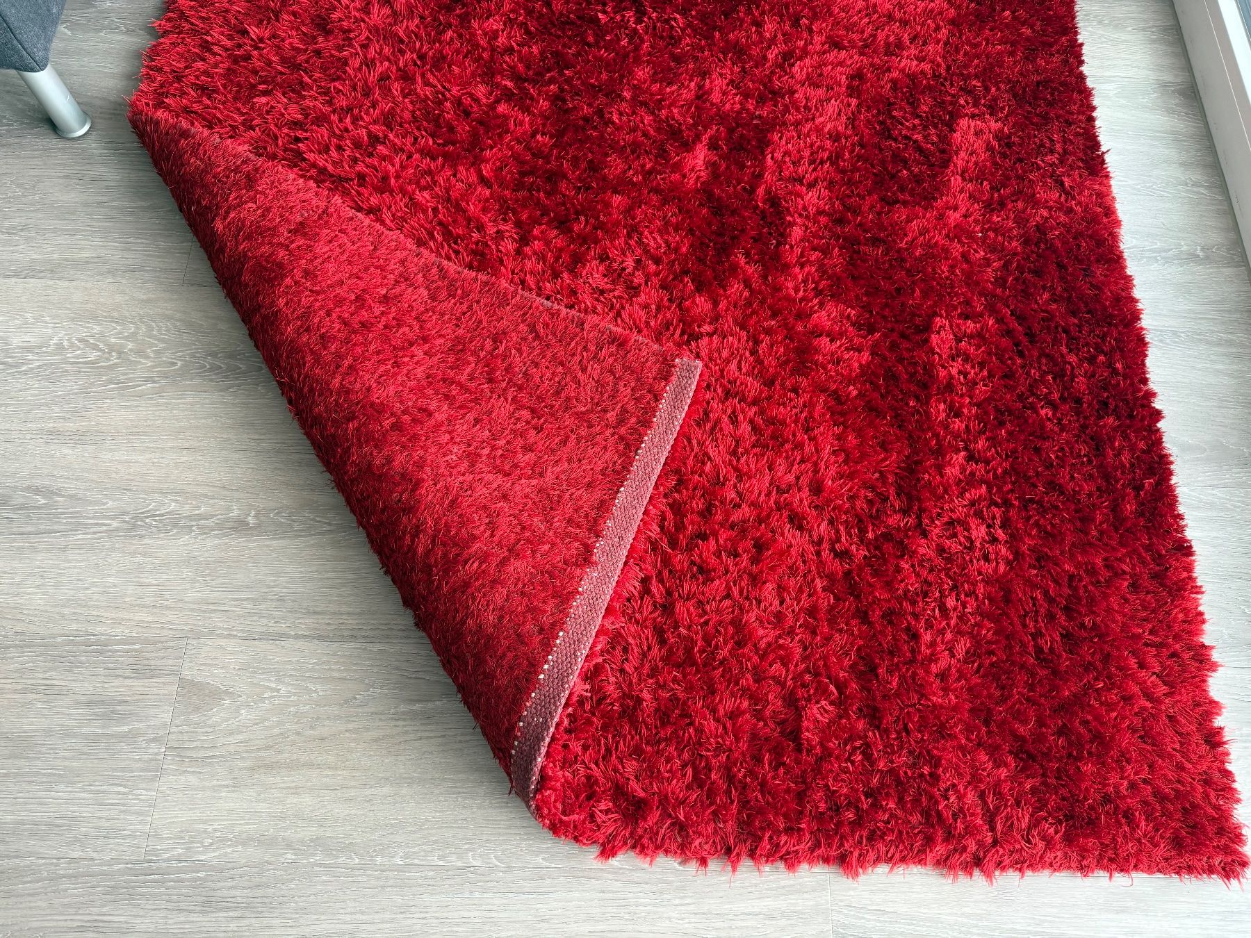 Pfister Teppiche: Hochflorteppich rot – Gebraucht aus Hindelbank von bar_7xd8 1