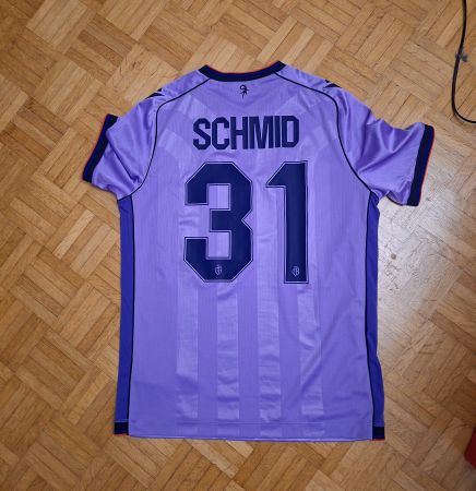 FC Basel Auswärtstrikot #31 Schmid in Grösse XL