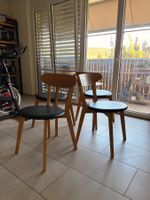 Esszimmerstuhl Bogmoor (2 Sets ) - Kunstleder / Esche massiv