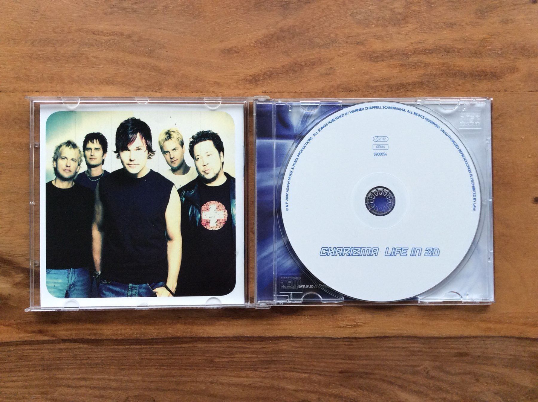 CDs: CD Charizma – Life In 3D – Gebraucht aus Horgen von flyingpenguin2000 1