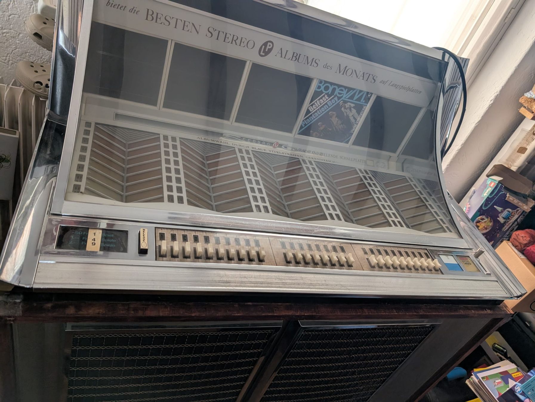 Seeburg Jukebox: Seeburg 155 Model H5 80 Singels – Défectueux à Bern par Smarts_vauva 5