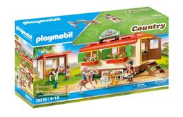 Playmobil 70510 Reitstall Reitferien Wohnwagen Camper Stall