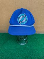 Vintage 80s Cap Fishing Leather Strap USA Made