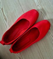Ballerinas rot Leder ECCO Gr.40