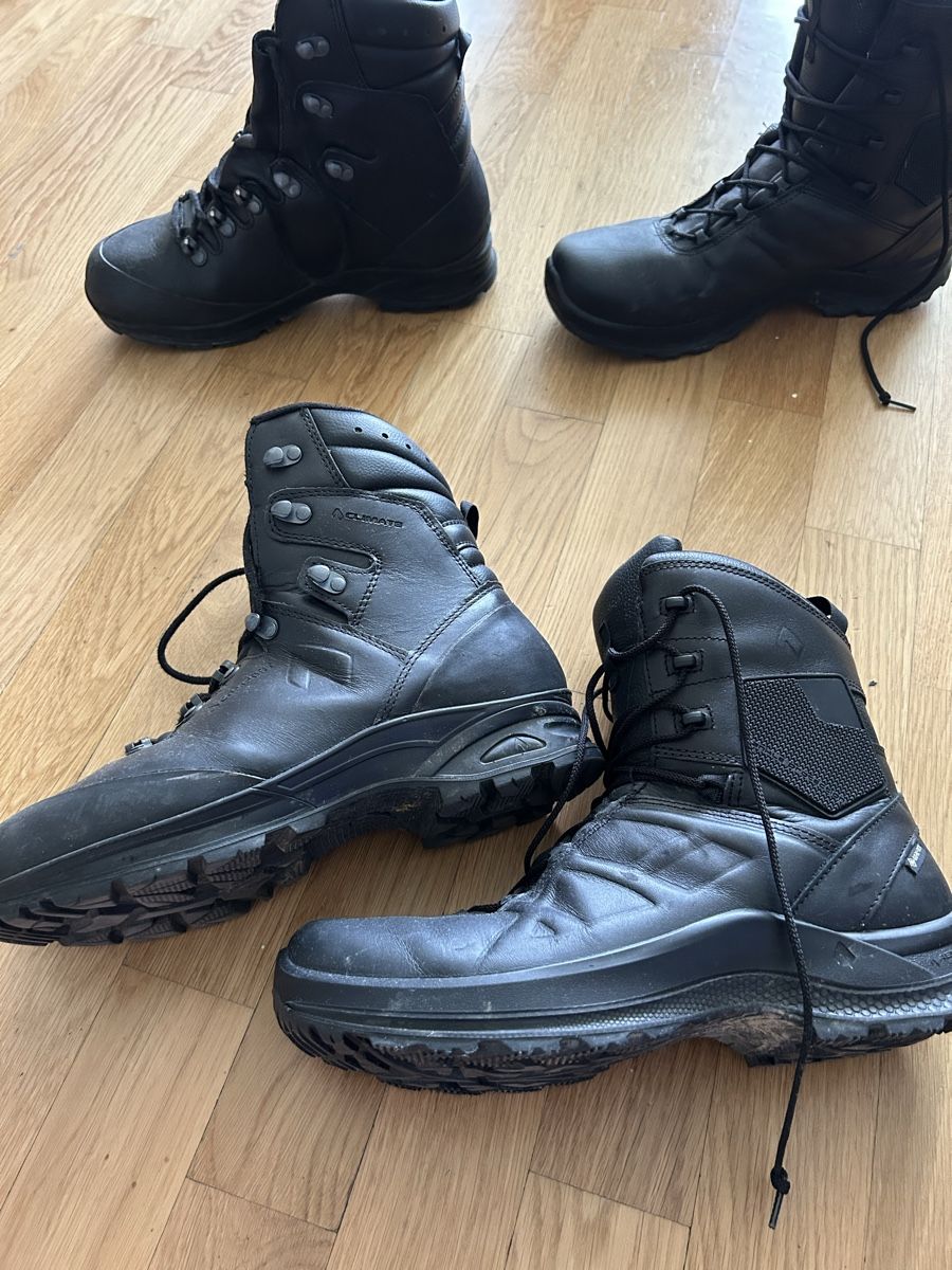 Haix Chaussures hommes: Haix Black Eagle und Commander – D'occasion à Montlingen par PaulVitti