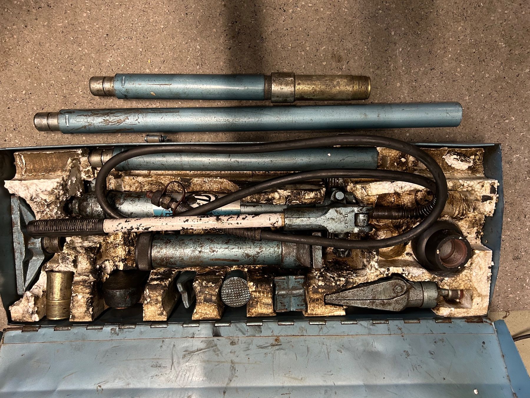 Altro per Ottica: Paff silberblau Hydraulisches ausbeul richwerzeug – Usato da Birr venduto da antigo1 6