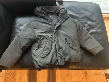 Zara Winterjacke Daunenjacke Olivgrün, Gr. 152, Top Zustand!