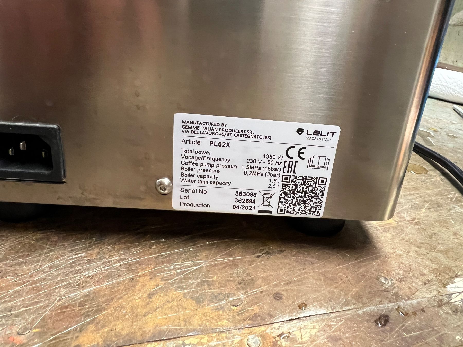Lelit Macchine per caffè & Macchine per espresso: Lelit Mara X (PL62X) V1 – Difettoso da Männedorf venduto da nils_mue 6