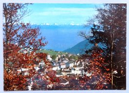 Ste-Croix et les Alpes