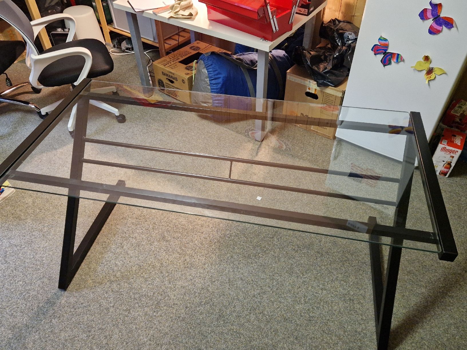 Tavoli: Bürotisch Glas/Leichtmetall – Usato da Reigoldswil venduto da Marco_302 2
