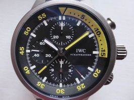 IWC Minuten-Split-Taucheruhr Titan Automatik, Chrono.