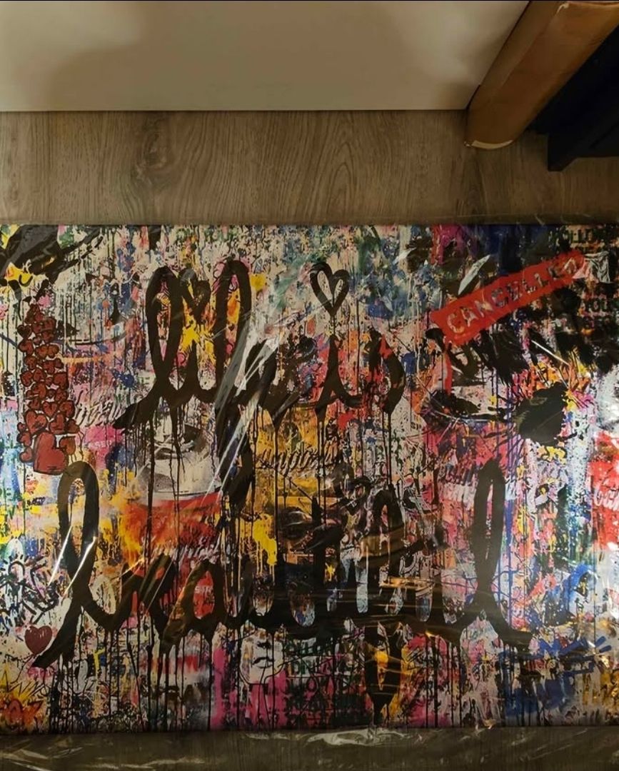 Foto & Immagini: Leinwand "Banksy- Life is beautiful" – Nuovo e nell'imballaggio originale da Horw venduto da BPi. 1