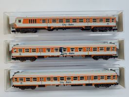 Fleischmann 8123 / 8124 / 8125 City-Bahn 3-teilig
